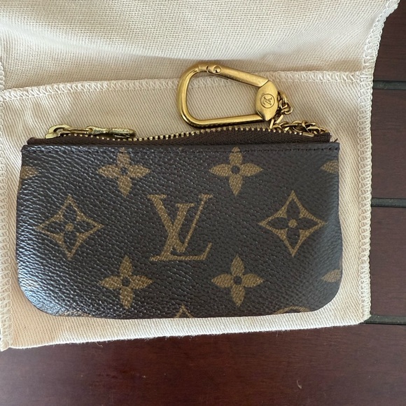Louis Vuitton PO Cles PM Brown Monogram Key Pouch - Picture 10 of 11
